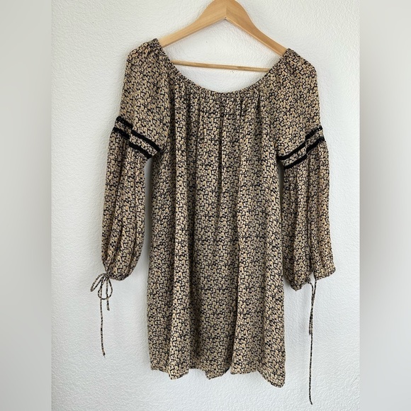 Zara Trafaluc Size Small Floral Tunic Dress - Picture 2 of 7